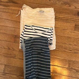 Striped top bundle !!